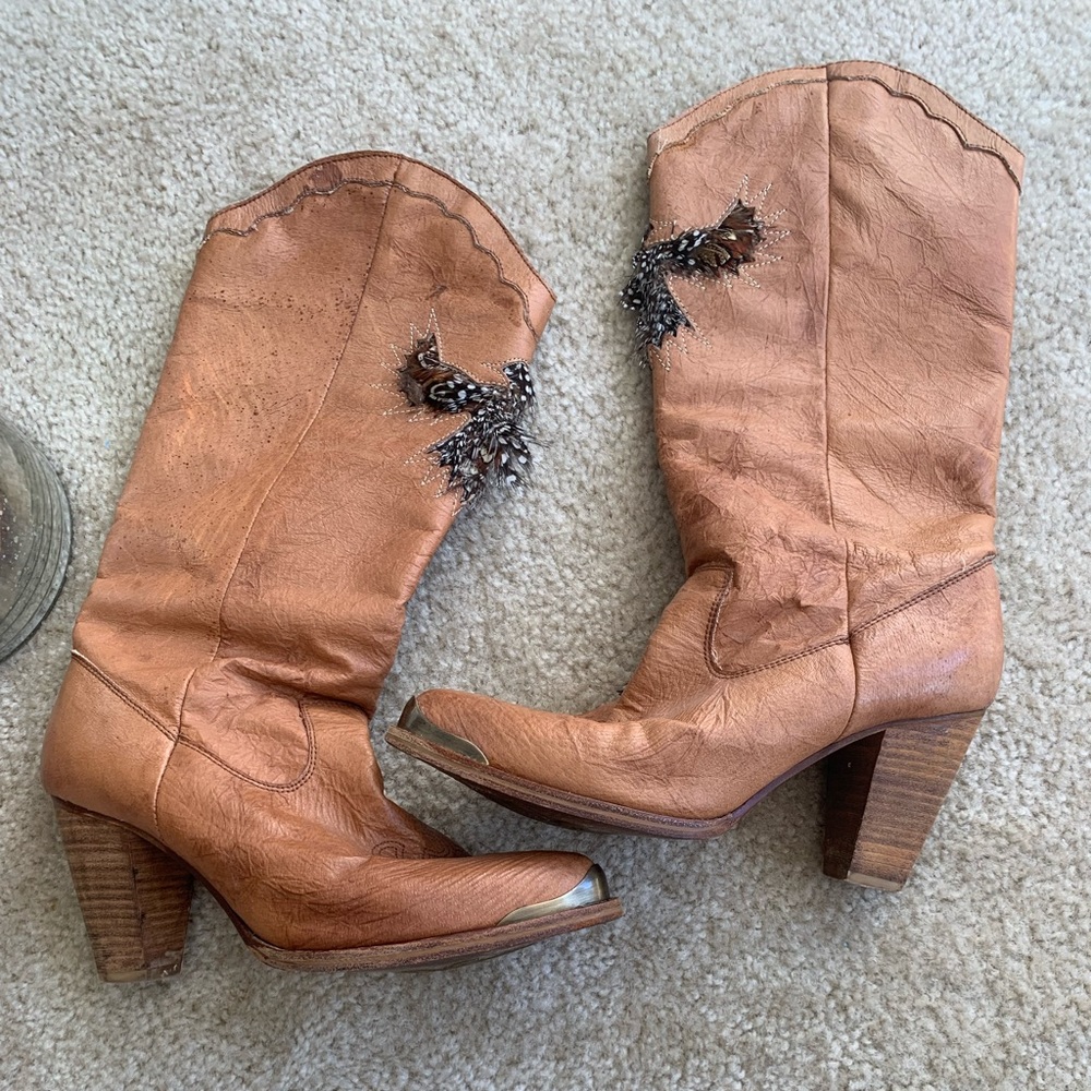 Sam Edelman Cowboy Boots - Picture 3 of 10